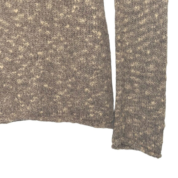 BKE Y2K Cottagecore Sweater Cardigan Neutral Low Neckline Praire Coquette Small - Picture 7 of 11